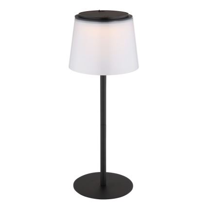 Globo - LED Димируем докосване екстериорен настолна лампа LED/1,8W/5V IP44 1800 mAh черен/бял