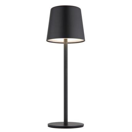 Globo - LED Димируема екстериорна сензорна настолна лампа LED/2W/5V 3000/4000/6000K 2200 mAh IP44 черен