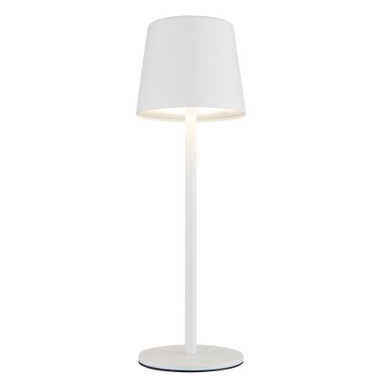 Globo - LED Димируема екстериорна сензорна настолна лампа LED/2W/5V 3000/4000/6000K 2200 mAh IP44 бял