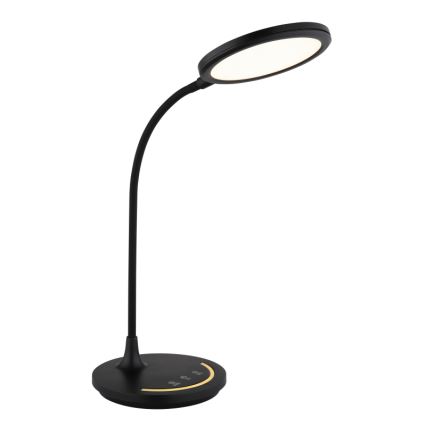 Globo - LED Димируем гъвкав докосване настолна лампа LED/12W/230V 3000/4000/6500K CRI 90 черен