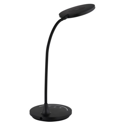 Globo - LED Димируем гъвкав докосване настолна лампа LED/12W/230V 3000/4000/6500K CRI 90 черен