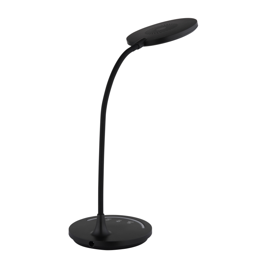 Globo - LED Димируем гъвкав докосване настолна лампа LED/12W/230V 3000/4000/6500K CRI 90 черен