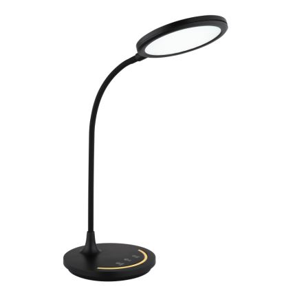 Globo - LED Димируем гъвкав докосване настолна лампа LED/12W/230V 3000/4000/6500K CRI 90 черен