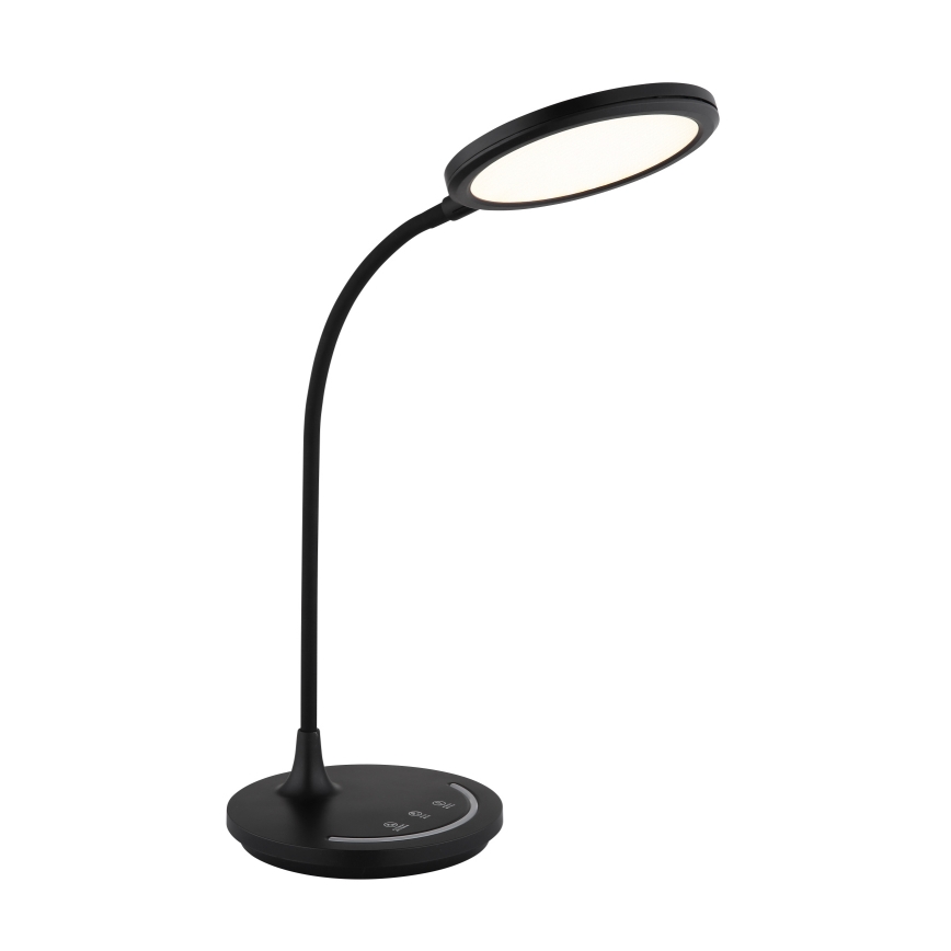 Globo - LED Димируем гъвкав докосване настолна лампа LED/12W/230V 3000/4000/6500K CRI 90 черен