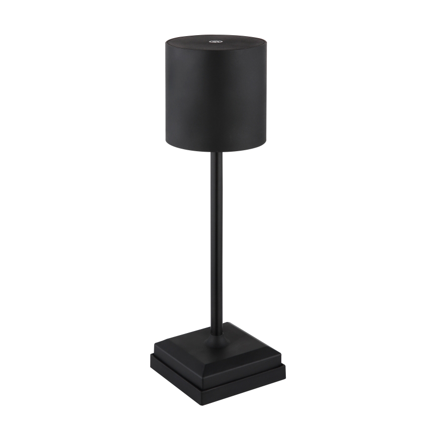 Globo – регулируема LED настолна лампа с докосване и презареждане, LED 1,5 W/5 V, 2200 mAh, черна