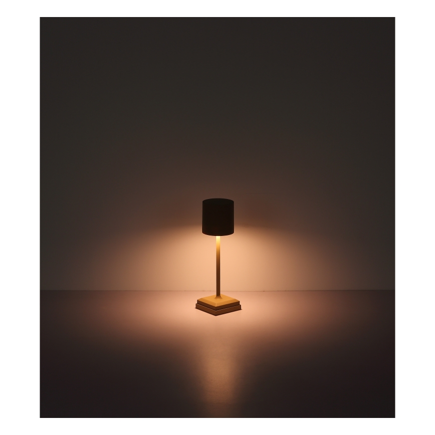 Globo - LED Сензорна зареждаема настолна лампа с регулируема яркост LED/1,5W/5V 2200 mAh бежова