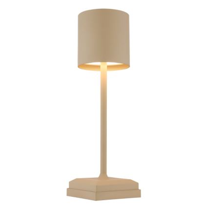 Globo - LED Сензорна зареждаема настолна лампа с регулируема яркост LED/1,5W/5V 2200 mAh бежова