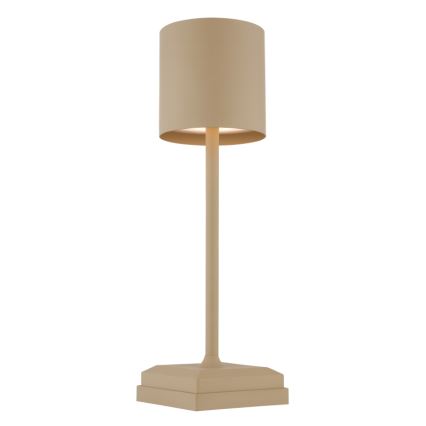 Globo - LED Сензорна зареждаема настолна лампа с регулируема яркост LED/1,5W/5V 2200 mAh бежова