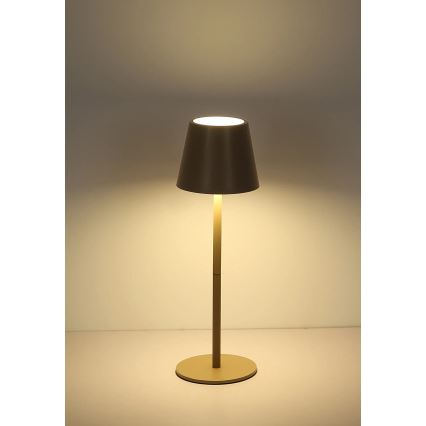 Globo - LED Димируема сензорна презареждаема външна настолна лампа 3 в 1 LED/3W/5V 3000/4000/5000K IP54 1800 mAh