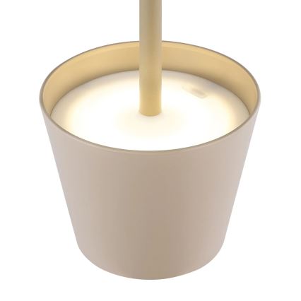 Globo - LED Димируема сензорна презареждаема външна настолна лампа 3 в 1 LED/3W/5V 3000/4000/5000K IP54 1800 mAh