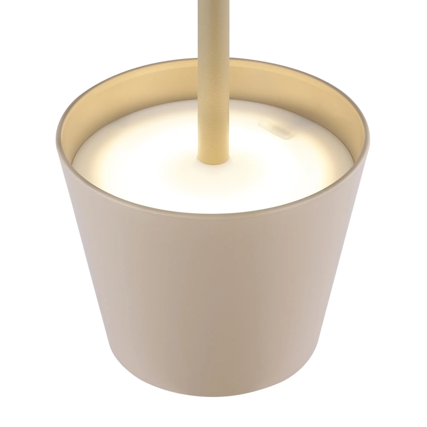 Globo - LED Димируема сензорна презареждаема външна настолна лампа 3 в 1 LED/3W/5V 3000/4000/5000K IP54 1800 mAh