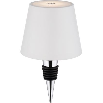 Globo - LED димируема с докосване акумулаторна външна настолна лампа 3 в 1 LED/3W/5V 3000/4000/5000K IP54 1800 mAh бяла