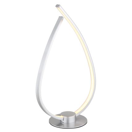 Globo - LED настолна лампа LED/6W/230V сребриста