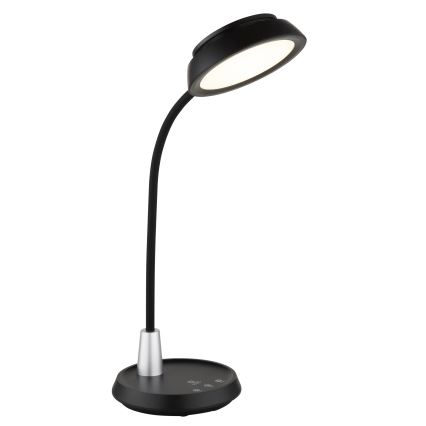 Globo - Димируема сензорна LED настолна лампа LED/12W/230V 3000/4000/6500K, черна