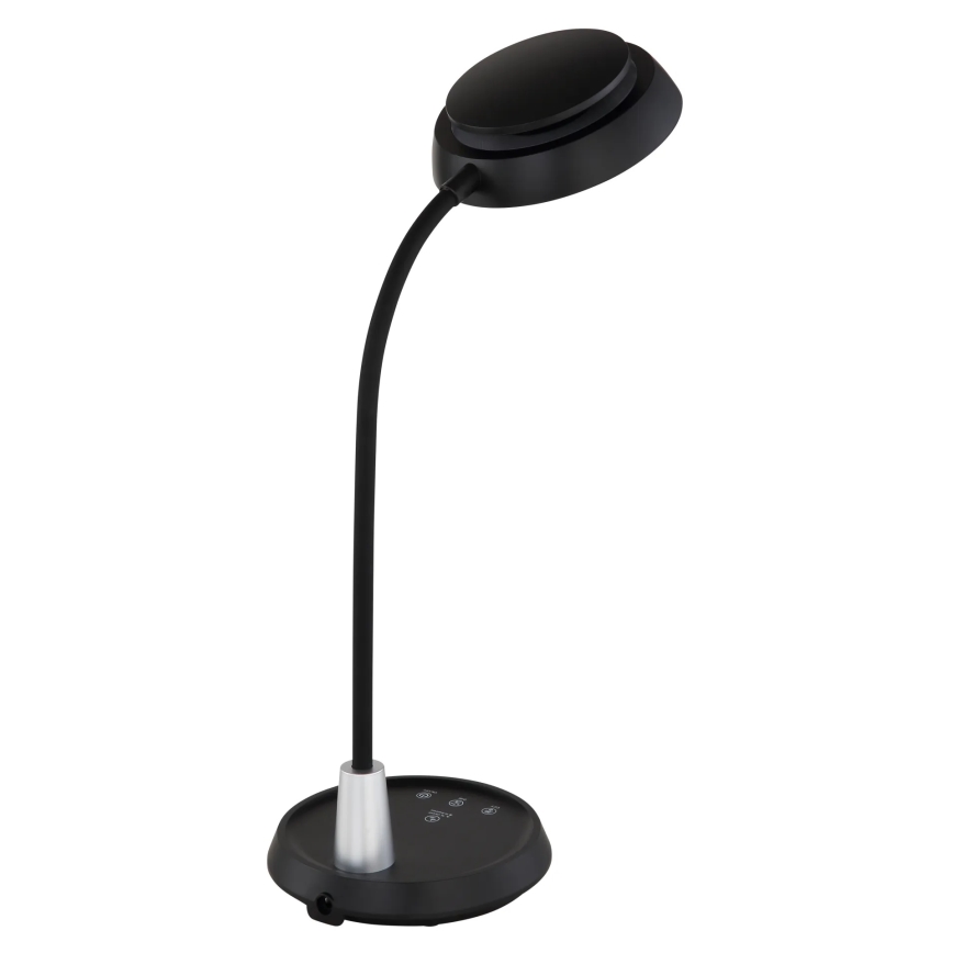 Globo - Димируема сензорна LED настолна лампа LED/12W/230V 3000/4000/6500K, черна