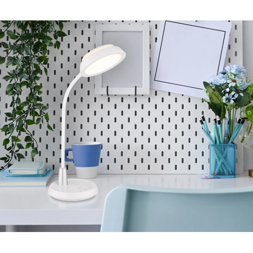 Globo - LED димируема настолна лампа със сензорно управление LED/12W/230V 3000/4000/6500K бяла