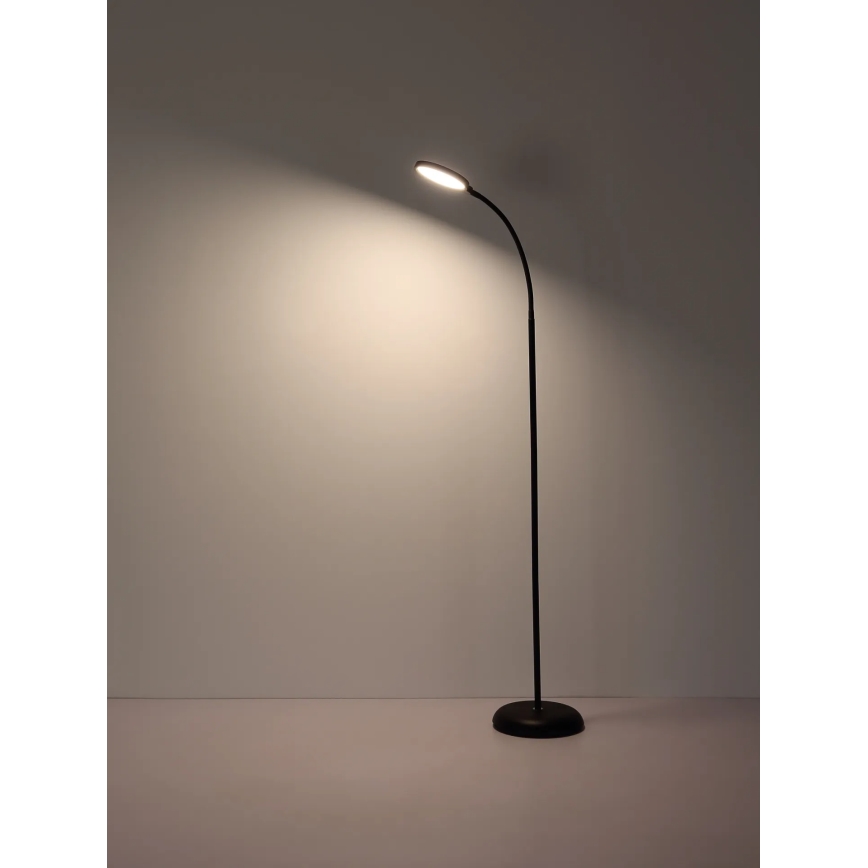 Globo - LED димируема сензорна подова лампа LED/8W/230V 2700-6000K черна