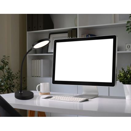 Globo - LED Димируема сензорна настолна лампа LED/8W/230V 2700K/4000K/6500K черна