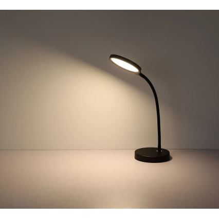 Globo - LED Димируема сензорна настолна лампа LED/8W/230V 2700K/4000K/6500K черна