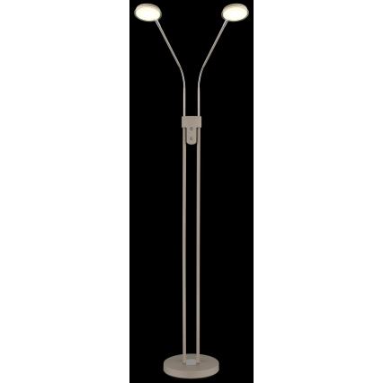Globo - Димируема LED подова лампа 2xLED/6,5W/230V 2700/3350/4000K, бежова