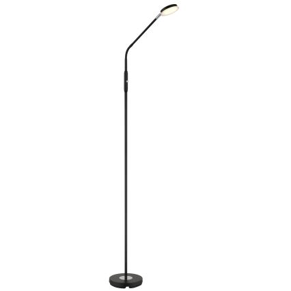 Globo - димируема подова лампа с докосване LED/6,5W/230V 2700/3350/4000K черна