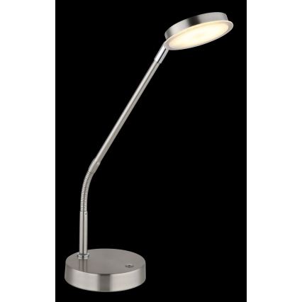 Globo - LED димируема настолна лампа с докосване LED/6,5W/230V 2700/3350/4000K матов хром