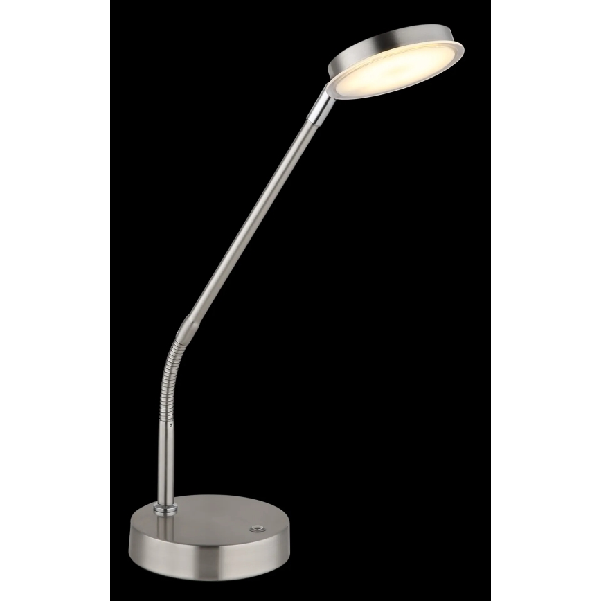 Globo - LED димируема настолна лампа с докосване LED/6,5W/230V 2700/3350/4000K матов хром