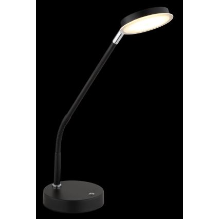 Globo - LED димируема сензорна настолна лампа LED/6,5W/230V 2700/3350/4000K черна