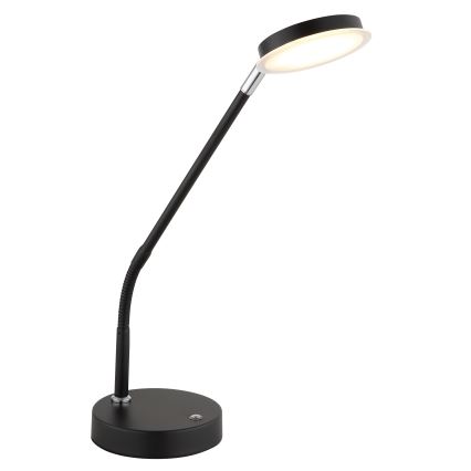 Globo - LED димируема сензорна настолна лампа LED/6,5W/230V 2700/3350/4000K черна