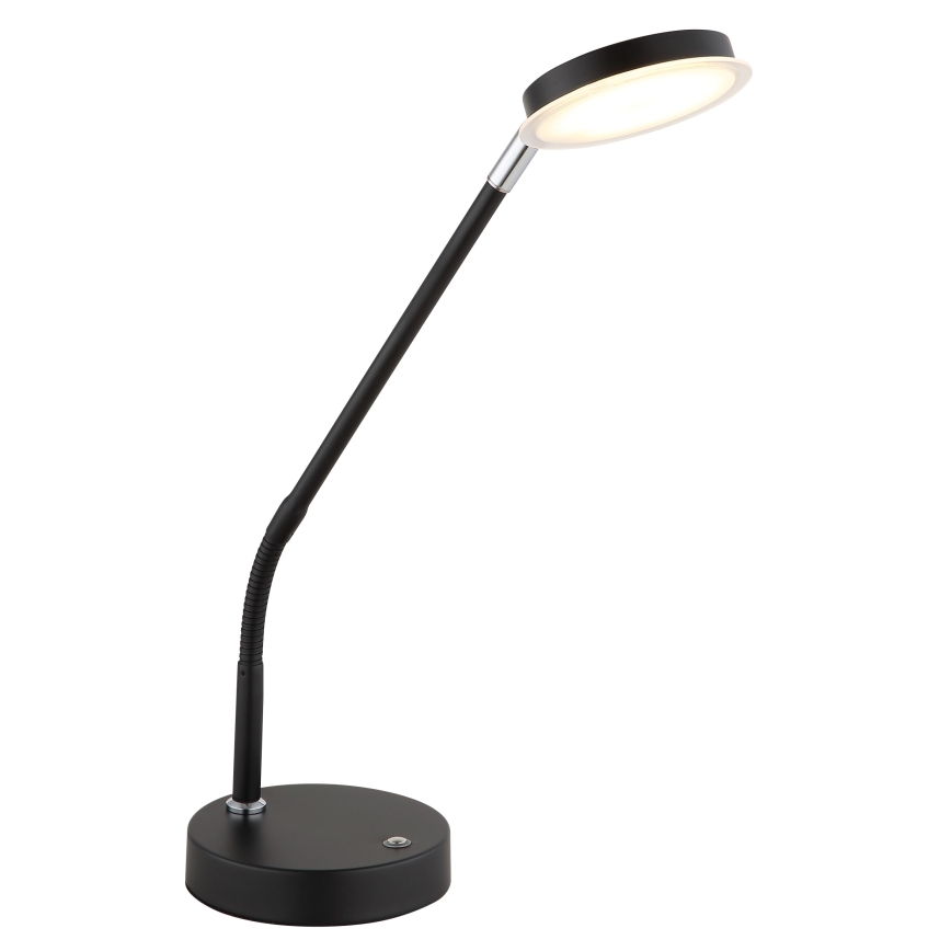 Globo - LED димируема сензорна настолна лампа LED/6,5W/230V 2700/3350/4000K черна
