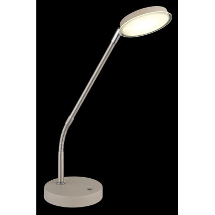 Globo - димируема сензорна настолна LED лампа LED/6,5W/230V 2700/3350/4000K бежова