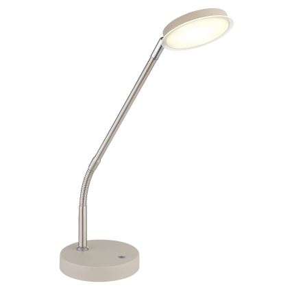 Globo - димируема сензорна настолна LED лампа LED/6,5W/230V 2700/3350/4000K бежова