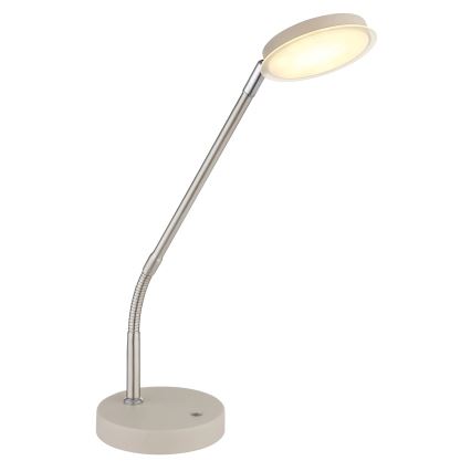 Globo - димируема сензорна настолна LED лампа LED/6,5W/230V 2700/3350/4000K бежова