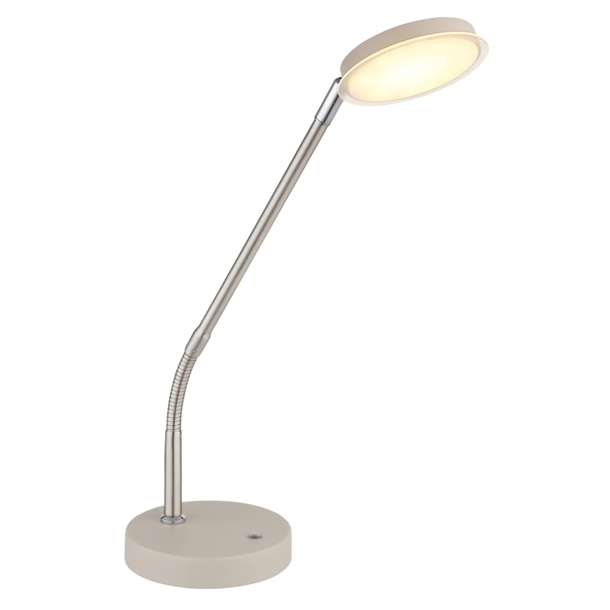 Globo - димируема сензорна настолна LED лампа LED/6,5W/230V 2700/3350/4000K бежова