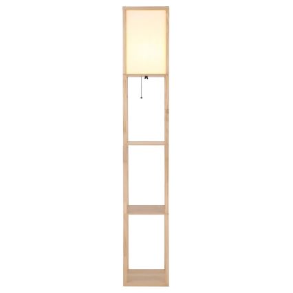 Globo - Бежова подова лампа 1xE27/60W/230V
