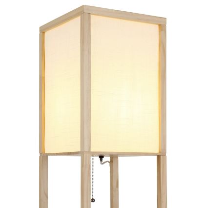 Globo - Бежова подова лампа 1xE27/60W/230V