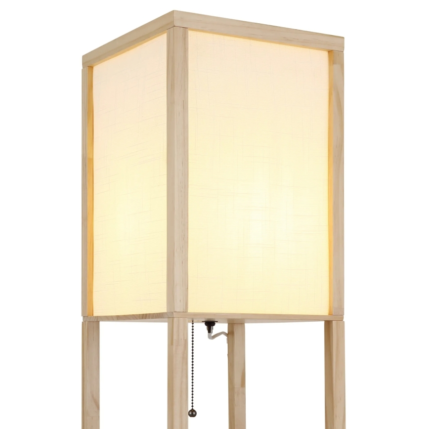Globo - Бежова подова лампа 1xE27/60W/230V