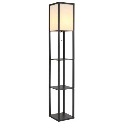 Globo - Подова лампа 1xE27/60W/230V черна