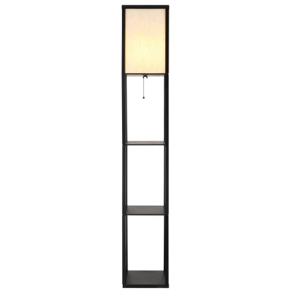 Globo - Подова лампа 1xE27/60W/230V черна