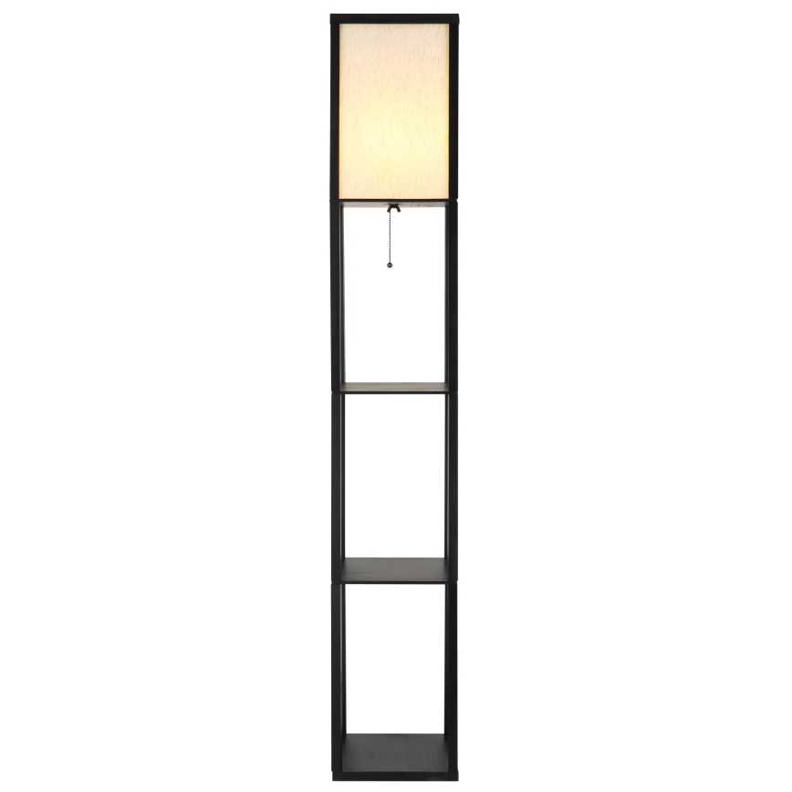 Globo - Подова лампа 1xE27/60W/230V черна