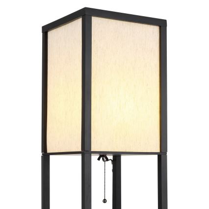 Globo - Подова лампа 1xE27/60W/230V черна
