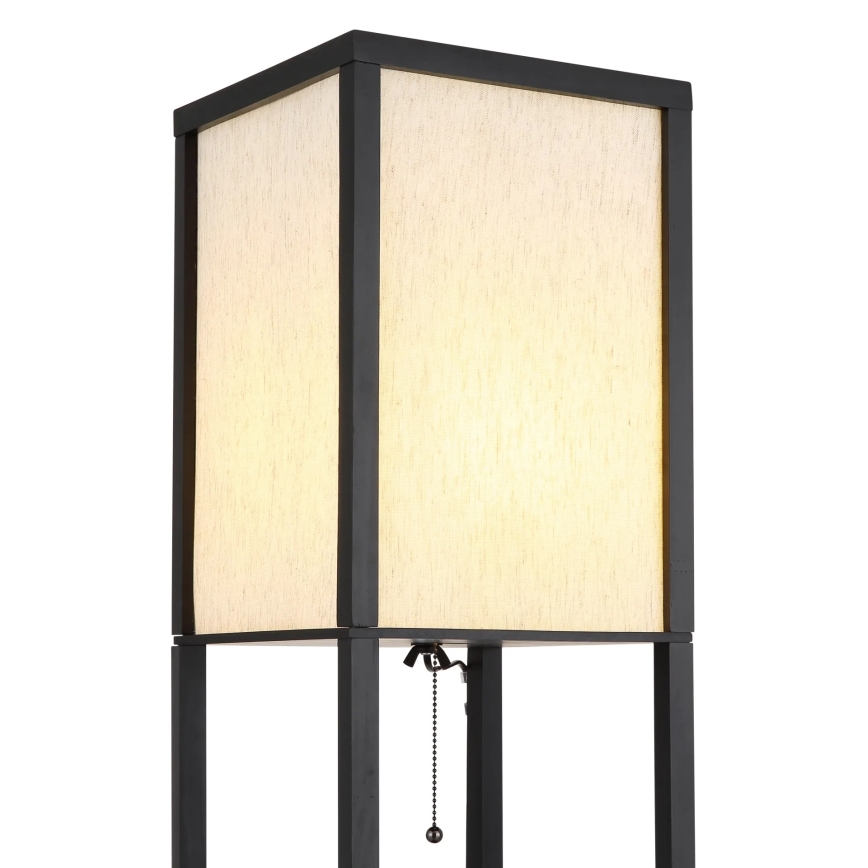 Globo - Подова лампа 1xE27/60W/230V черна