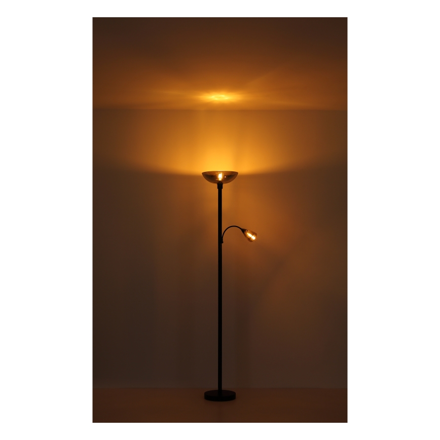 Globo - Лампион 1xE27/60W/230V + 1xE14/40W