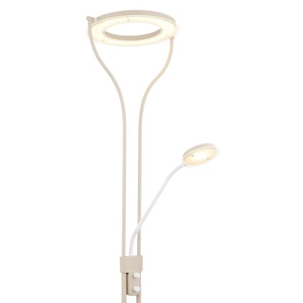 Globo - LED димируема подова лампа LED/20W/230V + LED/4W 3000K