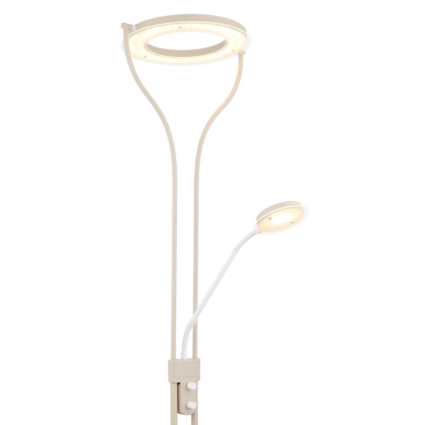 Globo - LED димируема подова лампа LED/20W/230V + LED/4W 3000K