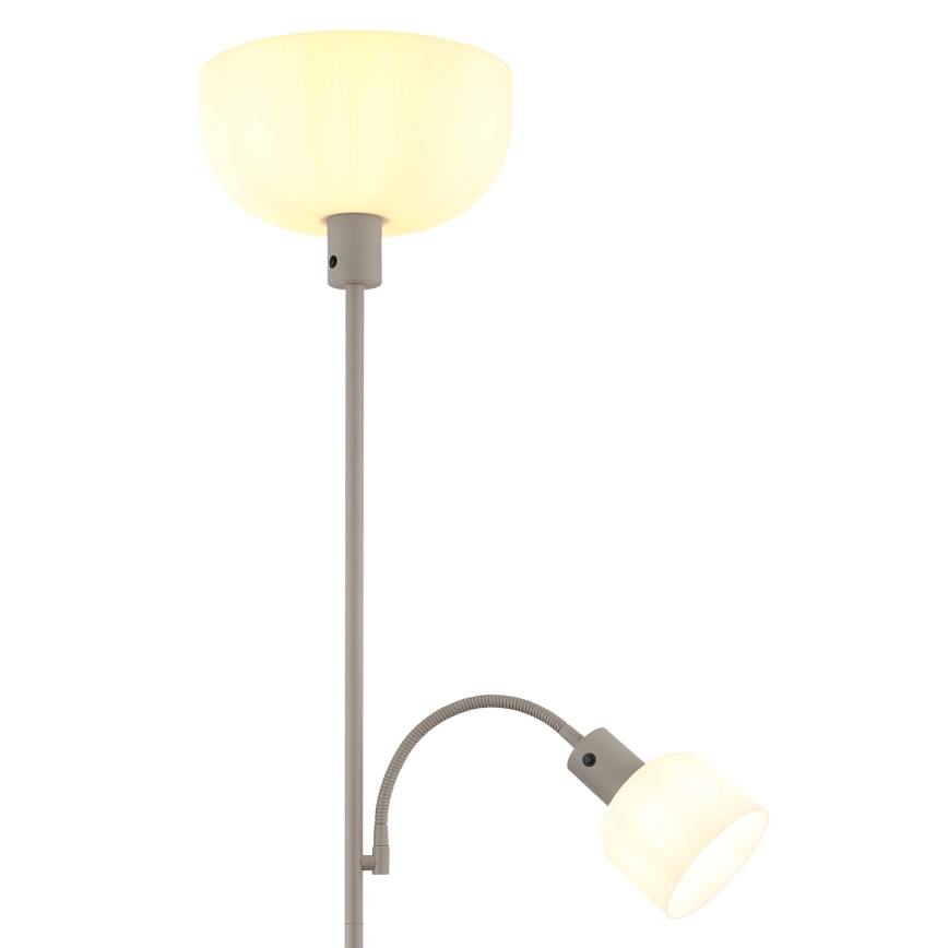 Globo - Подова лампа 1xE27/40W/230V + 1xE14/25W