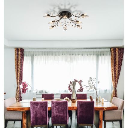 Globo - Таванно осветително тяло 8xG9/5W/230V Ø 76 см