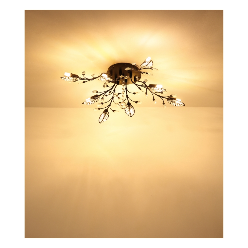 Globo - Таванно осветително тяло 8xG9/5W/230V Ø 76 см