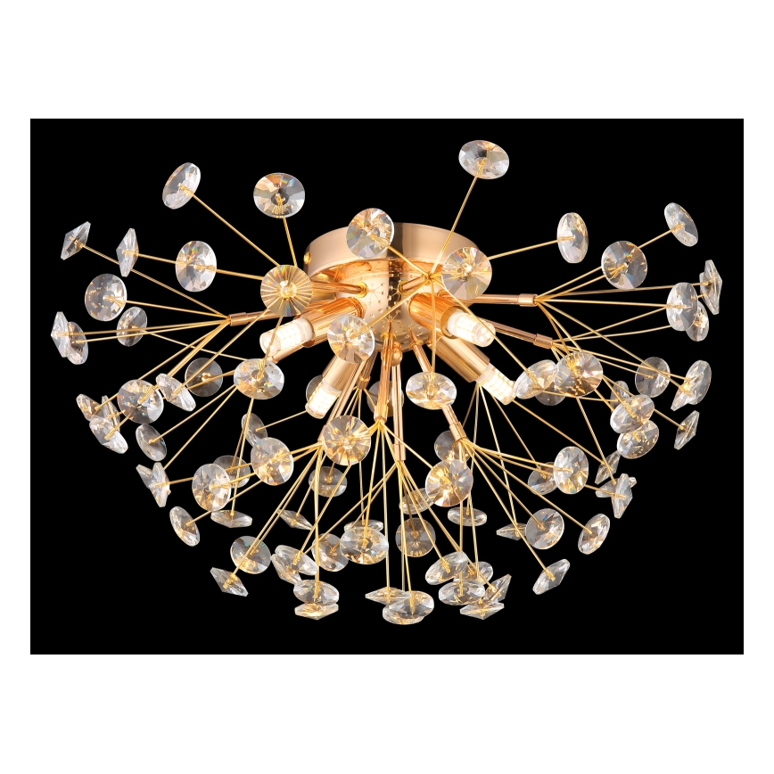 Globo - LED Плафониера 4xG9/3,5W/230V Ø 45 см златист