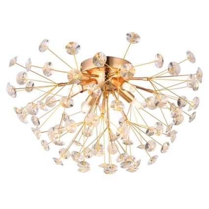 Globo - LED Плафониера 4xG9/3,5W/230V Ø 45 см златист